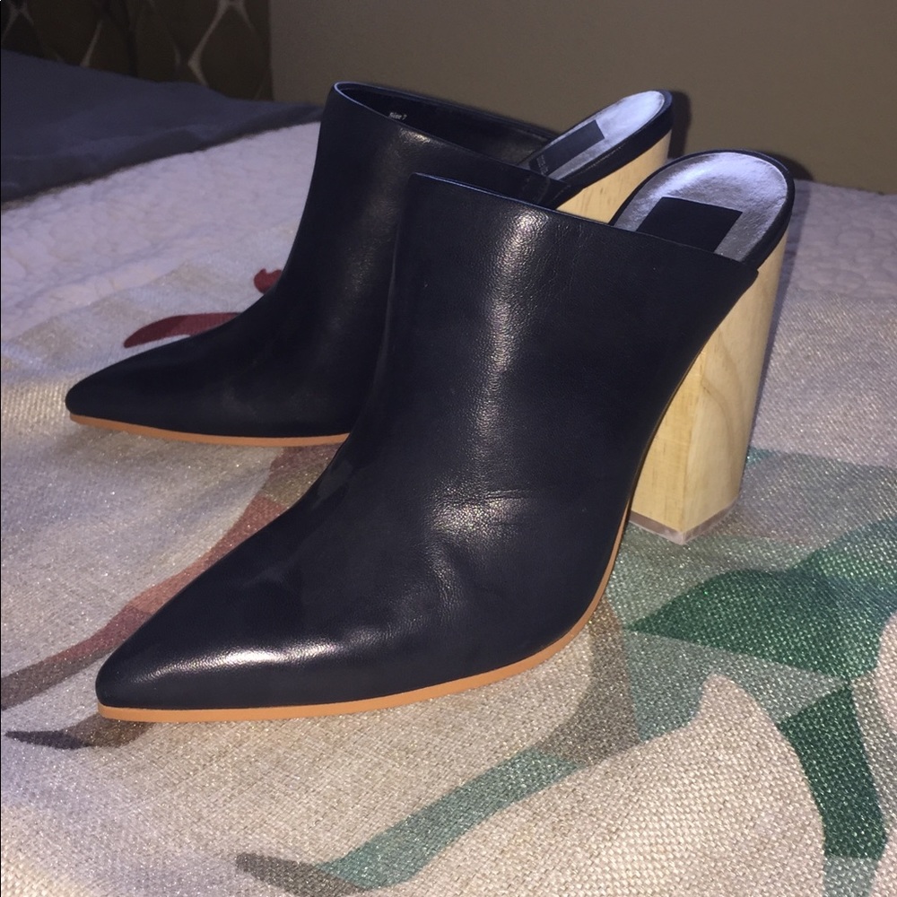 Dolce Vita leather mules